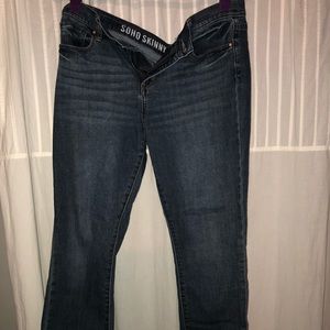 DKNY crop jeans